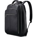 Samsonite Backpack, Leather, 5-1/2"Wx12"Lx18"H, Black SML1260371041